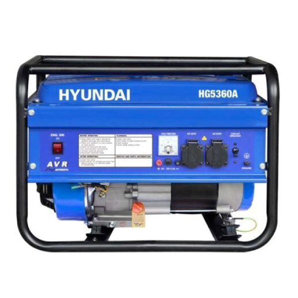 موتور برق هیوندای HG5360 سه کیلو وات بنزینی