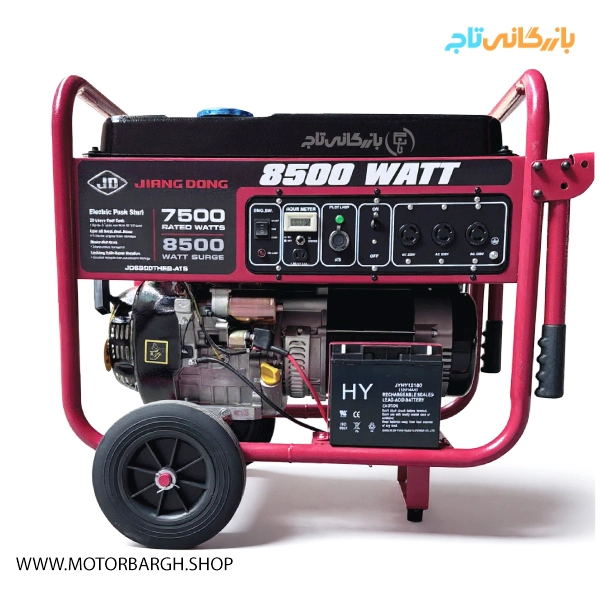 موتور برق بنزینی جیانگ دانگ 8.5 کیلووات مدل JD8500THEBATS تک فاز اتومات
