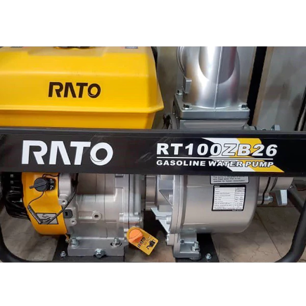 موتور پمپ بنزینی راتو 4 اینچ مدل RT100ZB26