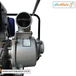 تصویر خروجی موتور پمپ آب دیزلی 4 اینچ هندلی آگرو مدل AD100-30