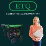 موتور برق دیزلی ETQ با توان 5.5 کیلووات مدل dc6le