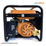 نمایی از هندل و فیلتر هوا موتور برق 3.2 کیلووات ETQ بنزینی مدل MG3800 هندلی