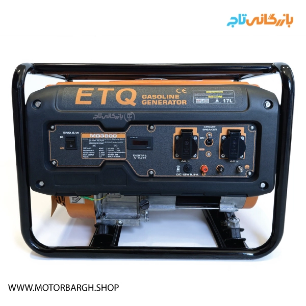 موتور برق 3.2 کیلووات ETQ بنزینی مدل MG3800 هندلی