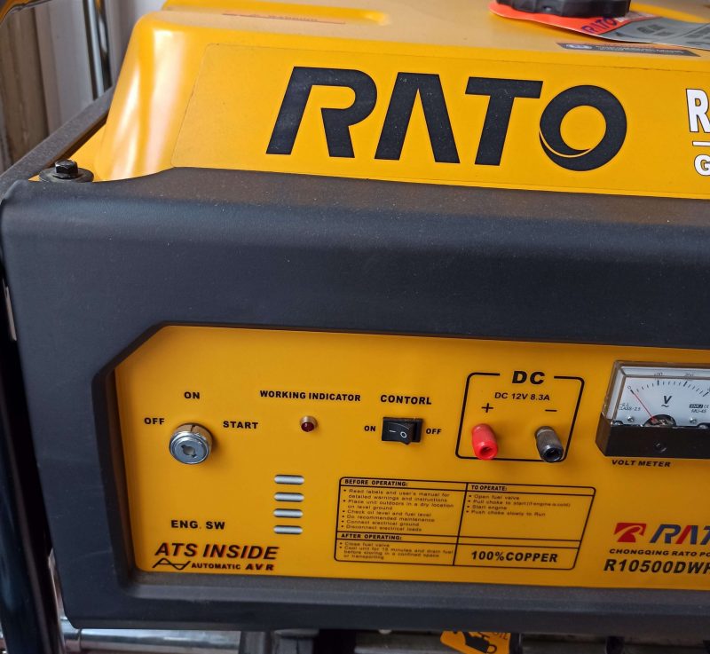 موتور برق بنزینی راتو 5500 مدل RATO R5500DWHB+