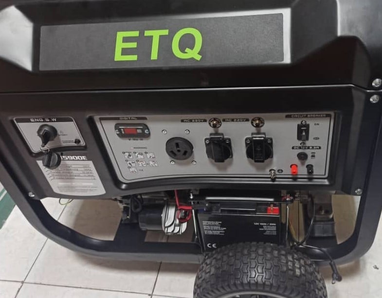 موتور برق بنزینی ای تی کیو 11 کیلووات مدل ETQ TG15900 | تک فاز