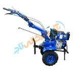نمای سمت چپ تیلر کولتیواتور آگرو 7 اسب مدل AMC2-D6E