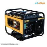 نمایی از دینام و پنل کاربری موتور برق بنزینی کیپور 2 کیلووات مدل KGE2500X