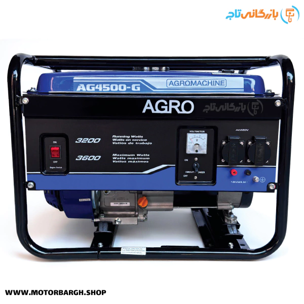 موتور برق بنزینی آگرو 3.6 کیلووات مدل AG4500-G