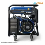 نمایی از هندل و فیلتر هوا موتور برق هیوندای 8.5 کیلووات مدل HG8525PG