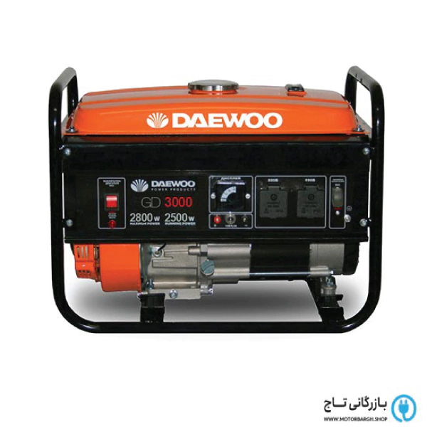 خرید موتور برق دوو بنزینی مدل GD3000