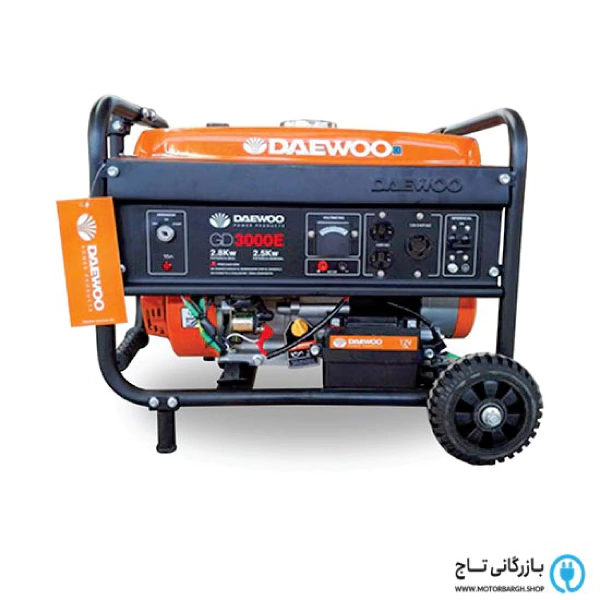موتوربرق دوو مدل GD3000E با توان ۲.۸ کیلو وات