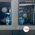 دیزل ژنراتور بادوین 110 کاوا مدل BT110BSP