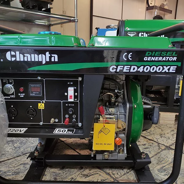 موتوربرق گازوئیلی چانگفا 3.5 کیلووات مدل CFED4000X
