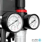 تصویر کمپرسور هوا رونیکس 50 لیتری دو موتوره سایلنت مدل RC5013