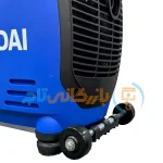 نمای اگزوز و چرخ موتور برق 3.5 کیلووات اینورتر هیوندای مدل HG3550