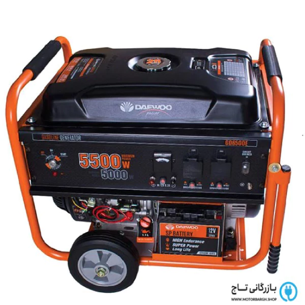 موتور برق دوو ۵٫۵ کیلو وات مدل GD6500E