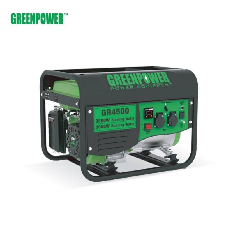 موتور برق گرین پاور مدل GR4500es بنزینی استارتی