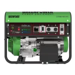 نمای کلی موتور برق گازسوز گرین پاور 5.5 کیلووات CC7000