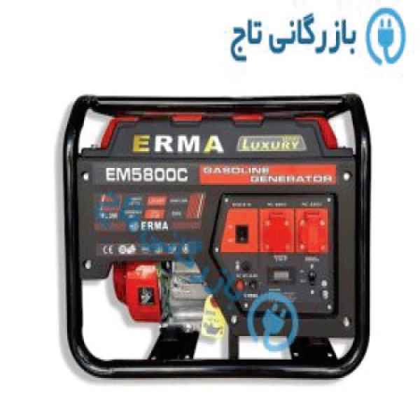 موتور برق بنزینی ارما ۳ کیلووات مدل EM5800C استارتی