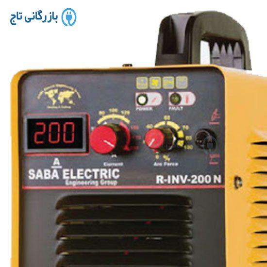 دستگاه جوش صبا الکتریک مدل R-INV-200 N (IGBT) با جریان 200 آمپر