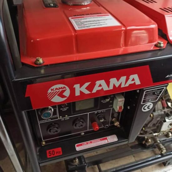 موتور برق کاما 6500 دیزلی با توان 5 کیلو وات