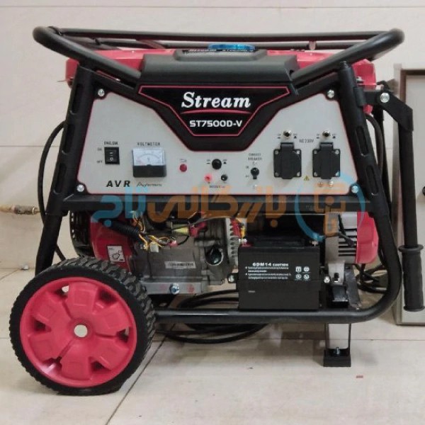 موتور برق استریم ST7500D-V توان 6.5 بنزینی