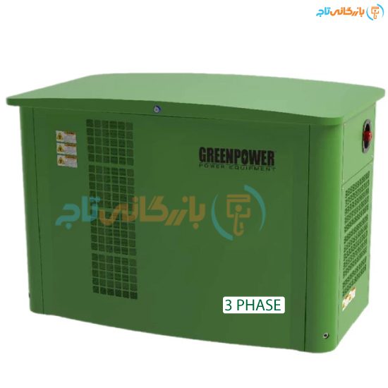 موتور برق گرین پاور 18.5 کاوا مدل GP19-NG/LPG سه فاز