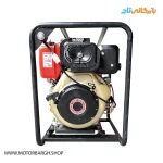 نمایی از فیلتر هوا و هندل موتور پمپ دیزلی کاما 3 اینچ 90 متری مدل KDP30THE استارتی