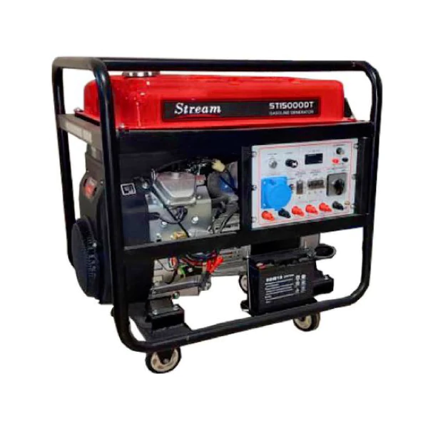 موتور برق استریم 12 کیلووات مدل ST-15000DT موتور برق شاپ