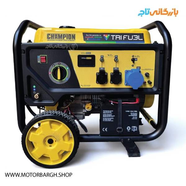 موتور برق چمپیون 10 کیلووات با طراحی شده با سه سوخت