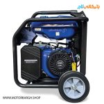 نمایی از هندل و فیلتر هوا موتور برق بنزینی هیوندای 6.5 کیلووات مدل HG8556 استارتی تک فاز