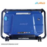 نمایی از باک موتور برق بنزینی هیوندای 6.5 کیلووات مدل HG8556 استارتی تک فاز
