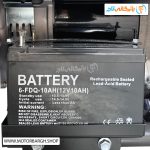 تصویر باتری موتور برق بنزینی هیوندای 6.5 کیلووات مدل HG8556 استارتی تک فاز