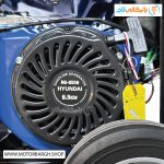 تصویر هندل موتور برق بنزینی هیوندای 6.5 کیلووات مدل HG8556 استارتی تک فاز