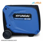 نمایی از چرخ موتور برق اینورتری هیوندای 4 کیلووات HG-1245