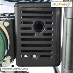 تصویر اگزوز موتور برق بنزینی GPT توان 10 کیلووات مدل GPA13000E تک فاز استارتی