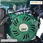 تصویر هندل موتور برق بنزینی GPT توان 10 کیلووات مدل GPA13000E تک فاز استارتی