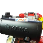 تصویر گیربکس تیلر کولتیواتور دیزلی کاما 5 اسب بخار مدل KDT 550K صندوقی
