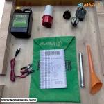 اقلام همراه موتور برق بنزینی گرین پاور 11 کیلووات مدل GR13800E2T استارتی تک فاز و سه فاز