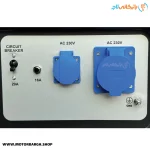 خروجی موتور برق بنزینی ای پاور 8 کیلووات مدل A12000CE تک فاز سری POWER MONSTER