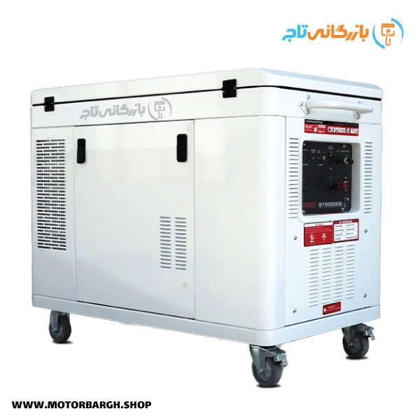 موتور برق بنزینی ای پاور 11 کیلووات مدل G18000CE سایلنت تک فاز