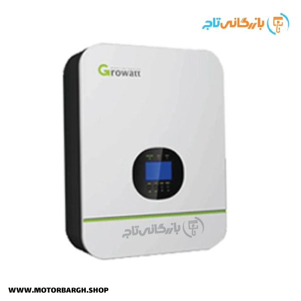 سانورتر GROWATT با توان 3 کیلووات 48 ولت 30 آمپر MPPT مدل SPF3000TLHVM