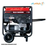 تصویر اگزوز موتور برق بنزینی ای پاور 11 کیلووات مدل SUA18000E تک فاز سری VTWIN
