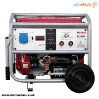 موتور برق بنزینی ای پاور 5.5 کیلووات مدل DIY200 دو کاره (موتور جوش)