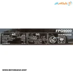 تصویر پلاک موتور برق بنزینی واکسون 3.8 کیلووات مدل FPG9000 تک فاز