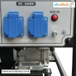 ولتاژ و آمپر موتور برق بنزینی آگرو 5 کیلووات مدل AG6500IO اینورتری هندلی