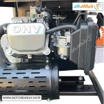 موتور و هواکش موتور برق بنزینی آگرو 5 کیلووات مدل AG6500IO اینورتری هندلی