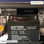تصویر باتری موتور برق بنزینی آبکو 8.5 کیلووات مدل A15000TES سه فاز