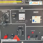 پنل کاربری موتور برق بنزینی آبکو 10 کیلووات مدل A20000ES دو سیلندر تک فاز