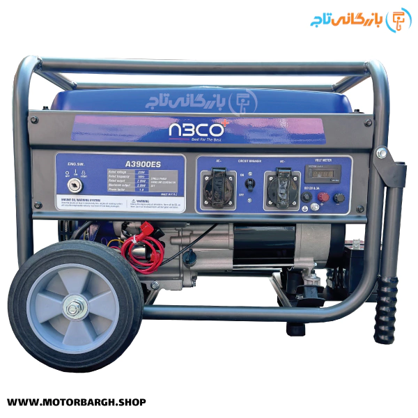 موتور برق بنزینی آبکو 3 کیلووات مدل A3900ES استارتی تک فاز
